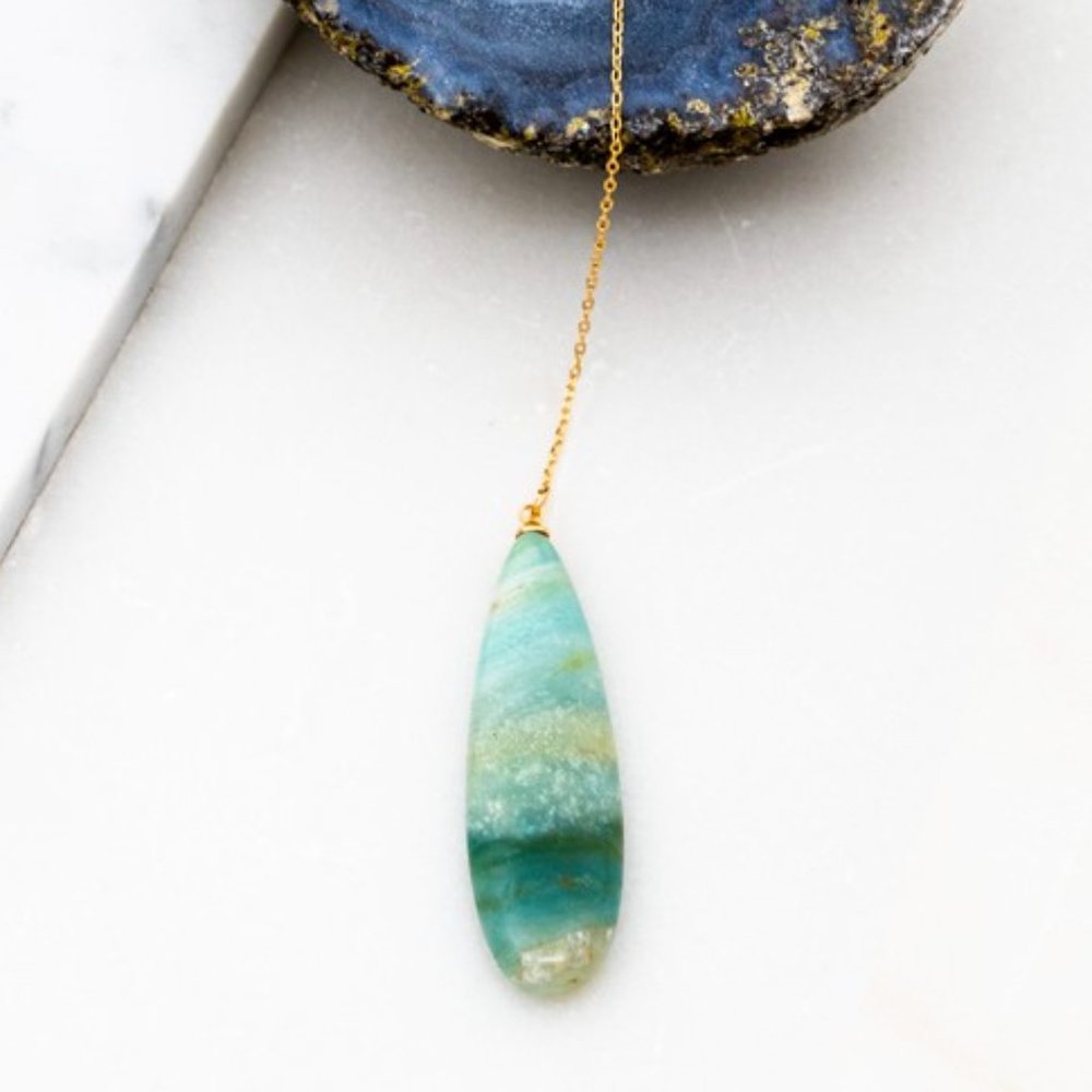HAZEL 》Necklace + Earring Set - Picture 2 of 4